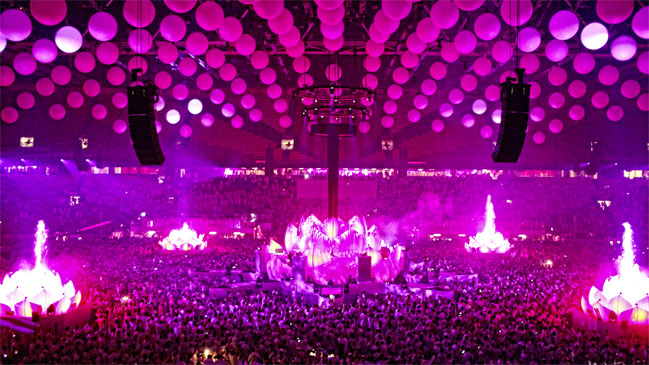 Estación Mapocho se apresta a recibir 16 mil personas con Sensation Innerspace