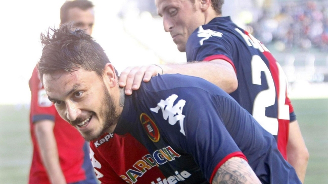 Mauricio Pinilla brilló ante Inter de Milán marcando dos goles