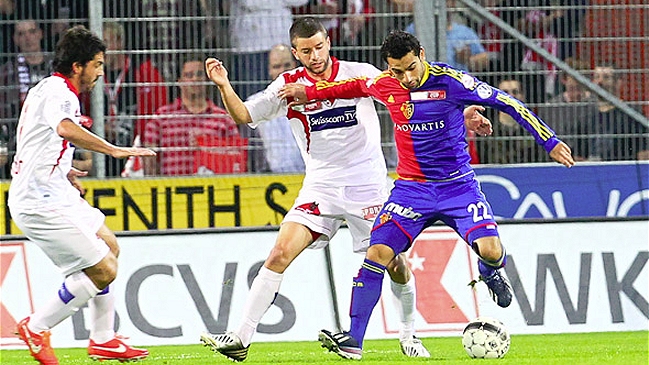 FC Basilea de Marcelo Díaz accedió a la final de la Copa Suiza