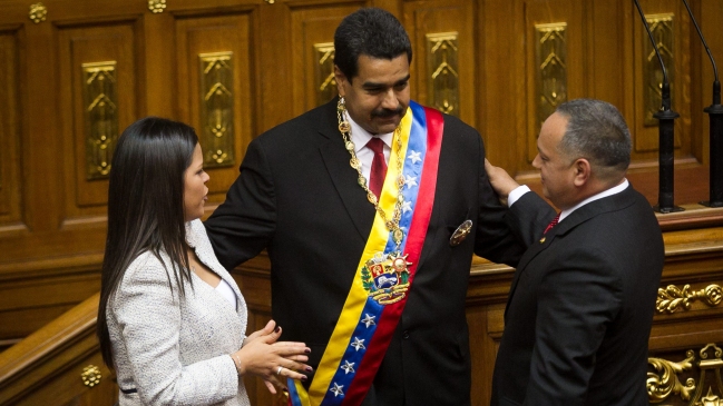 El juramento de Nicolás Maduro como presidente de Venezuela