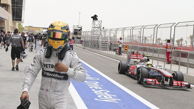 Hamilton fue sancionado con cinco puestos por reemplazar su caja de cambios