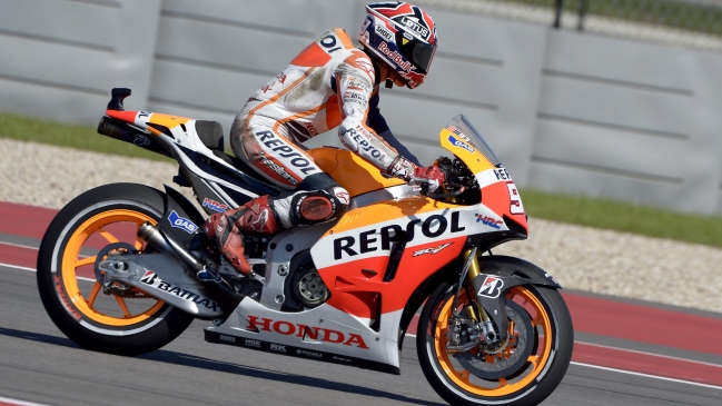 Marc Márquez fue el más rápido en las prácticas oficiales del GP de Las Américas