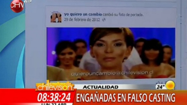 Falso casting de programa de CHV obligaba a mujeres a desnudarse