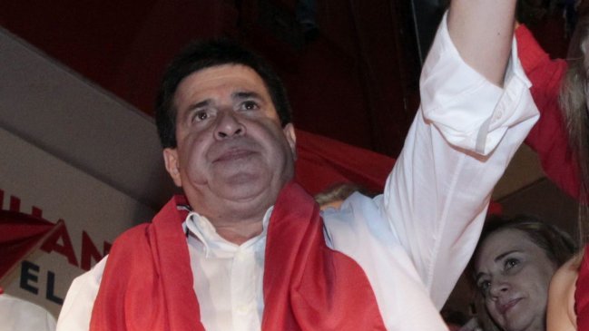 Gobierno chileno felicitó a Horacio Cartes por su victoria en Paraguay