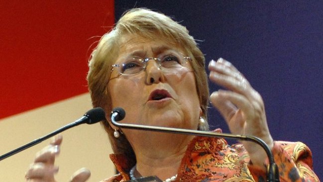 Bachelet prometió un bono marzo 