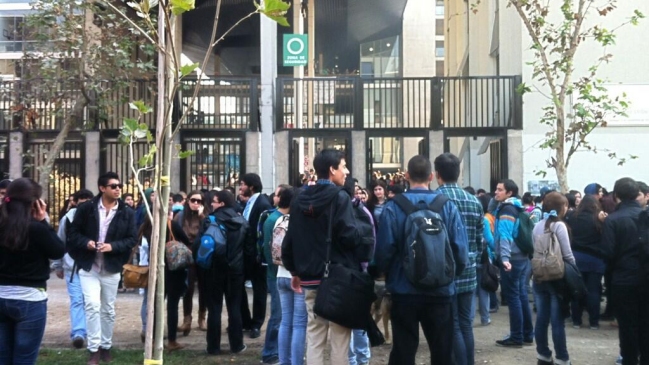 Sede de la Universidad Central fue evacuada