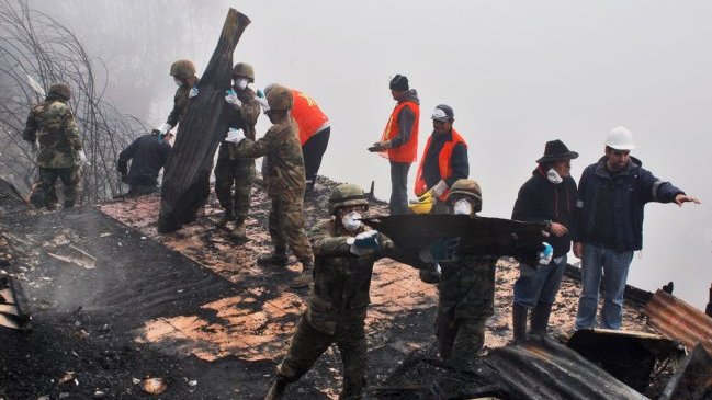 Catastro por incendio en Valparaíso: 39 viviendas dañadas y 132 damnificados