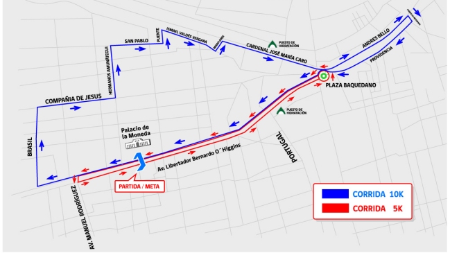 Revise los desvíos en la Alameda por el Tour IND de este domingo 28 de abril