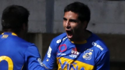Emiliano Romero abrió la cuenta para Everton ante Santiago Wanderers en el clásico