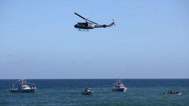 Marina de Perú busca a pasajeros de globo aerostático que cayó al mar