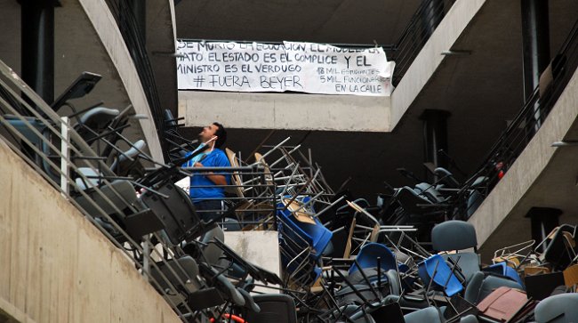 Toma de la Universidad del Mar cumplió cuatro meses