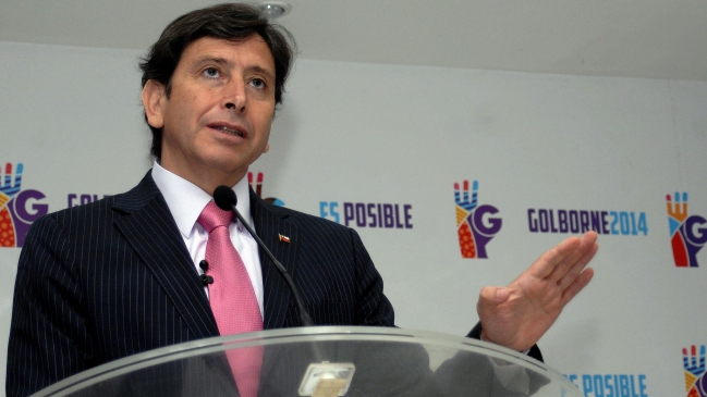 Así bajó Golborne su candidatura a 