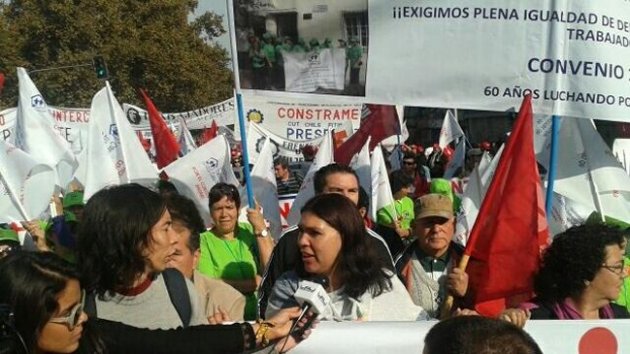 El acto de conmemoración del Día Internacional de los Trabajadores