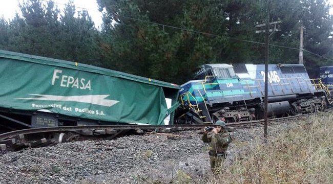 Collipulli: Intendencia acusa tres delitos en descarrilamiento de tren