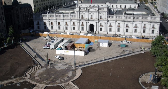 Cortarán sector de calle Moneda por un mes