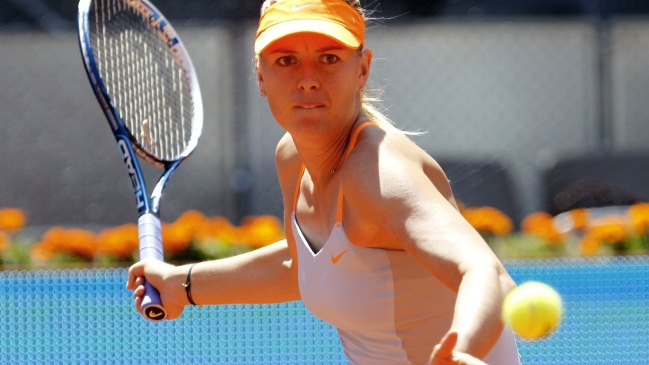 Sharapova sorteó su primera valla en Madrid