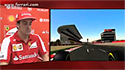 Vuelta virtual de Fernando Alonso al circuito de Cataluña