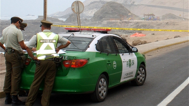 OS-7 halló cocaína en llantas de vehículo accidentado en Tongoy