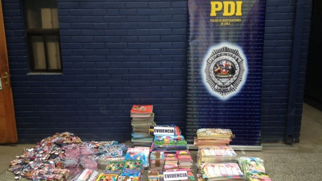 PDI detuvo a más de 100 personas por delitos de propiedad intelectual