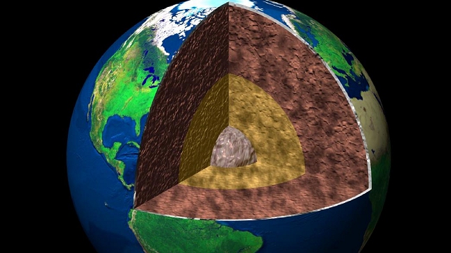 El núcleo de la Tierra no está sincronizado con la rotación del planeta