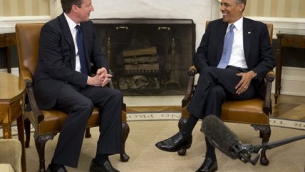   La reunión de Obama y Cameron en la Casa Blanca 
