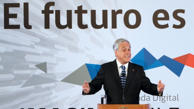 Presidente Piñera lanzó Agenda Digital 