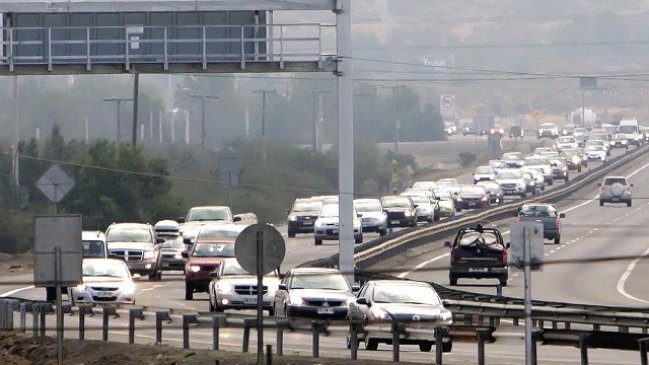 Medidas de contingencia en la Ruta 5 por fin de semana largo