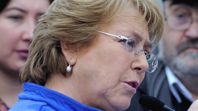 Bachelet y caso tsunami: 