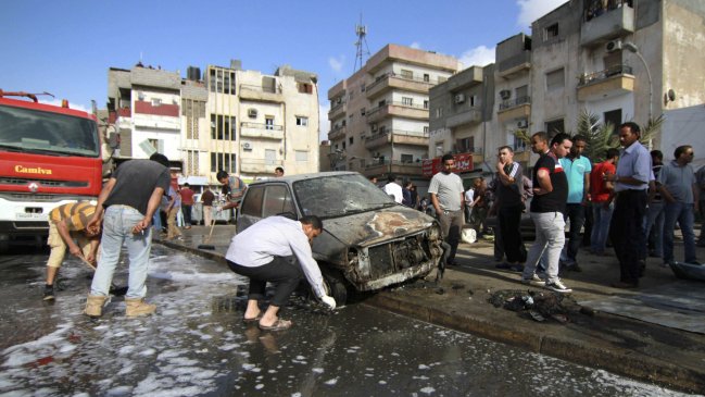 Varios atentados con bomba afectaron ciudades libias en las últimas 24 horas