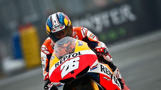 Dani Pedrosa ganó el Gran Premio de Francia y pasó a liderar el Mundial de MotoGP