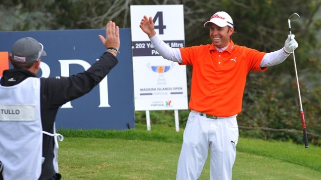 Mark Tullo rozó la corona en el Abierto de Madeira