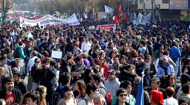Trabajadores y estudiantes llaman a marchar en Valparaíso