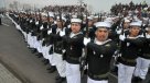 El desfile en homenaje a las Glorias Navales en Iquique