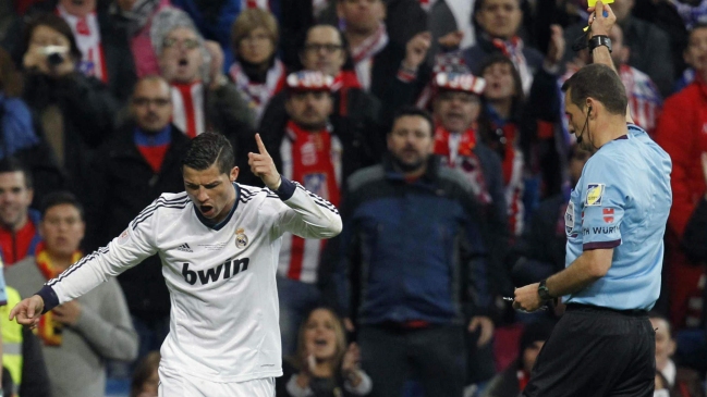 Mourinho y Cristiano Ronaldo, suspendidos por expulsiones en Copa del Rey