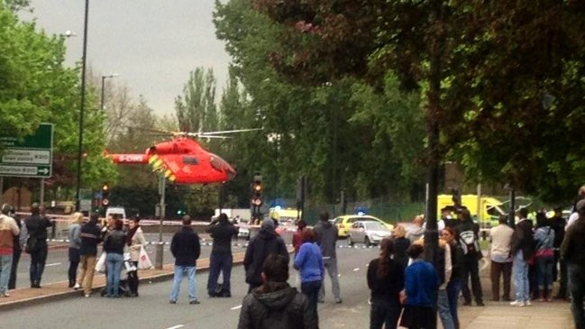 Un hombre murió tras ser atacado con un machete en Londres