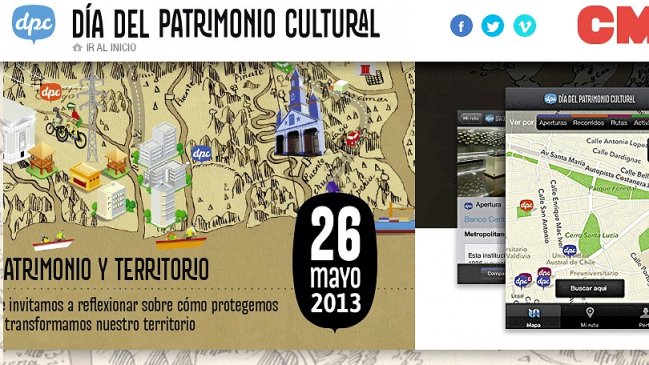 Día del Patrimonio tiene su propia aplicación para móviles