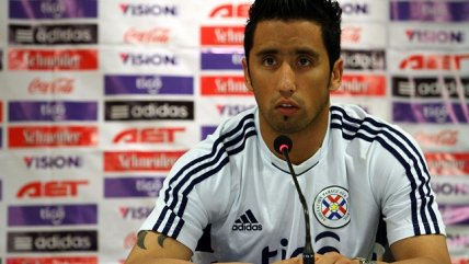 Lucas Barrios será parte de la selección que jugará ante Chile en Asunción