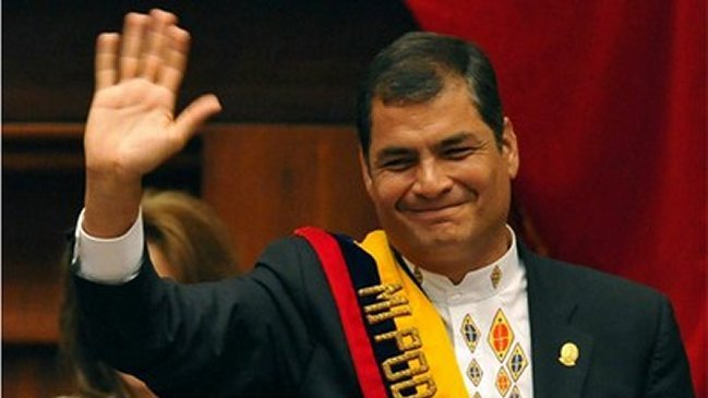 Rafael Correa asumió un nuevo período como presidente de Ecuador