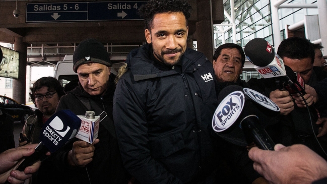 Jean Beausejour evoluciona de su lesión
