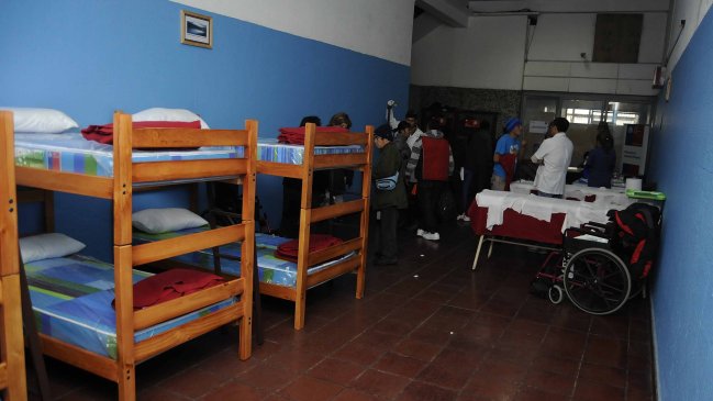 Se aumentó capacidad de albergue en Estadio Víctor Jara por próximo sistema frontal