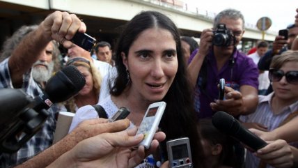   Disidente Yoani Sánchez volvió a Cuba 