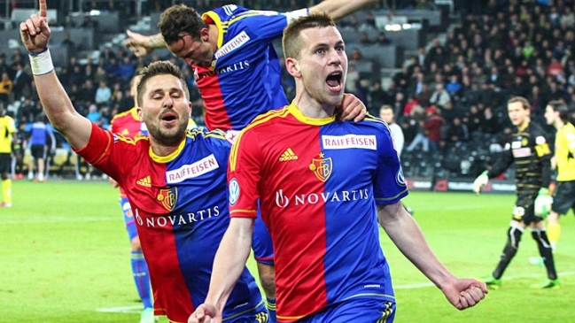 Marcelo Díaz se coronó campeón de la liga de Suiza junto a FC Basilea