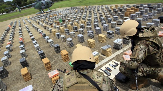 Operación trasnacional permitió incautar 2,7 toneladas de cocaína en Panamá