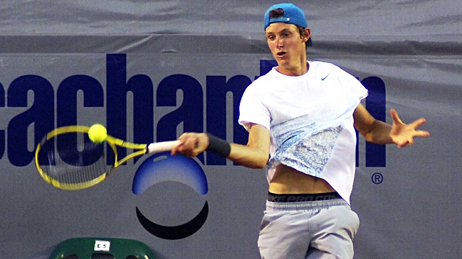 Nicolás Jarry cayó ante Tatomir en su debut en el torneo junior de Roland Garros