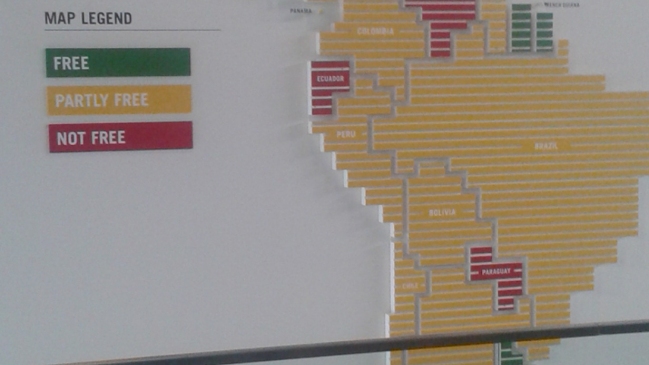 Chile en el Newseum, el museo interactivo de la prensa