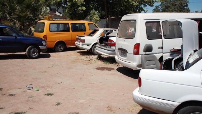 Carabineros presentó automóviles robados recuperados en Talca