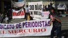 Este viernes termina la huelga en El Mercurio de Valparaíso