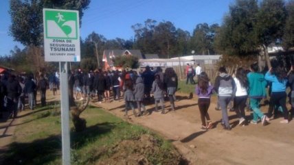   Así se vive el megasimulacro de terremoto y tsunami 