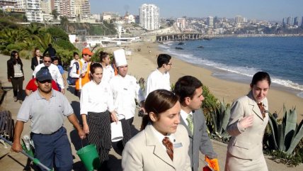   El simulacro de terremoto y tsunami en Valparaíso 