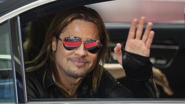 Brad Pitt sorprendió a sus fanáticos en el cine
